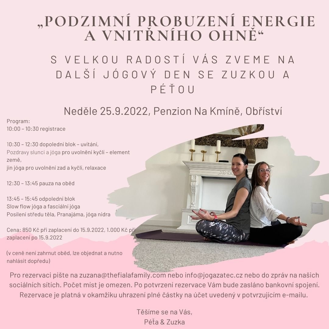 „Podzimní probuzení energie a vnitřního ohně“